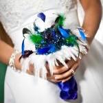 Crystal, Pearl, Brooch Or Feather Wedding Bouquets..