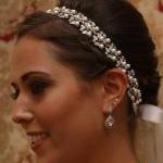 Jacqueline - Stunning Silver Rhinestone And Pearl..