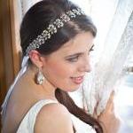 Collette - Glamorous Crystal Jeweled Bridal Belt /..