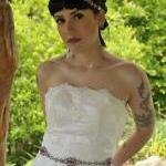 Sophia - Vintage Style Rhinestone Bridal Belt -..