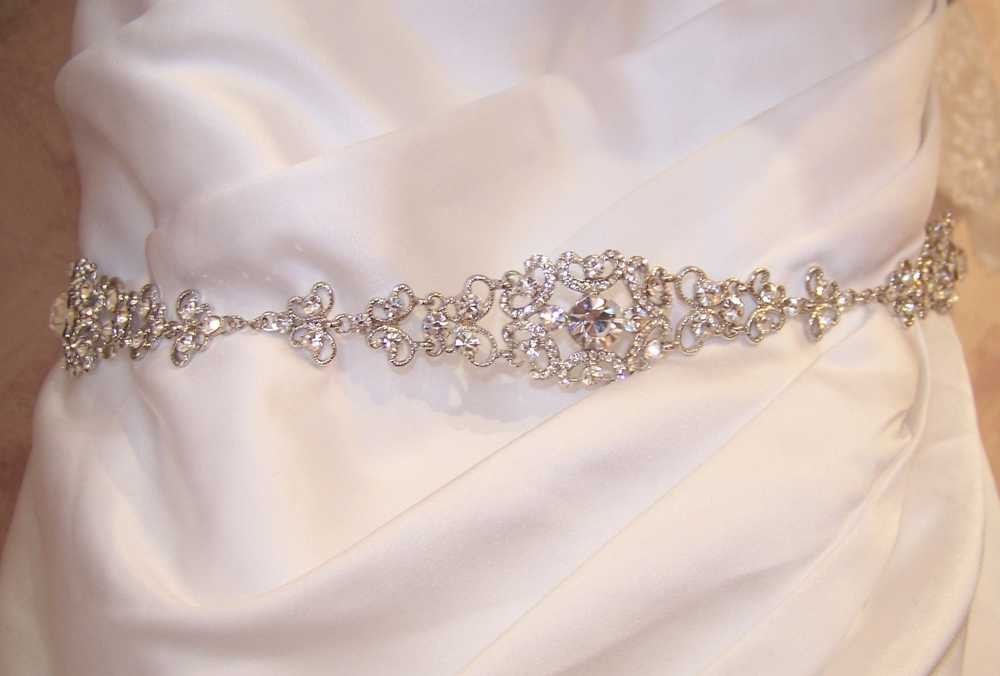 Sophia - Vintage Style Rhinestone Bridal Belt